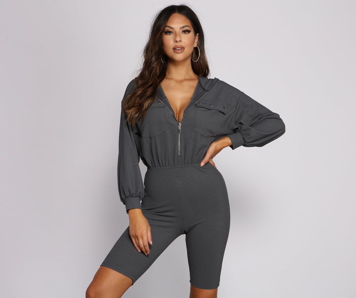 Trendsetter Moment Biker Romper & Windsor