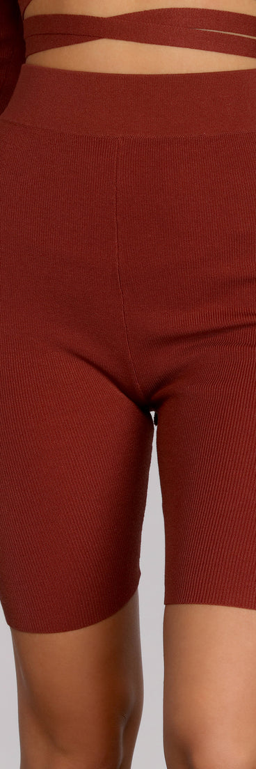 Keeping Knit Casual Biker Shorts provides a stylish start to creating your best summer outfits of the season with on-trend details for 2023!