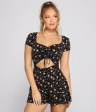 Bloom With Style Ditsy Floral Romper is a trendy pick to create 2023 festival outfits, festival dresses, outfits for concerts or raves, and complete your best party outfits!