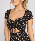 Bloom With Style Ditsy Floral Romper is a trendy pick to create 2023 festival outfits, festival dresses, outfits for concerts or raves, and complete your best party outfits!