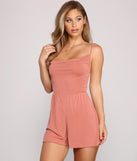 Casual Vibes Sleeveless Knit Romper provides a stylish start to creating your best summer outfits of the season with on-trend details for 2023!