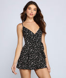 Such A Charmer Floral Skater Romper provides a stylish start to creating your best summer outfits of the season with on-trend details for 2023!