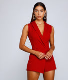 Elevated Chic Blazer Romper provides a stylish start to creating your best summer outfits of the season with on-trend details for 2023!