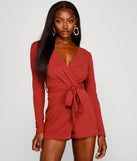 Wrapped In Glamour Surplice Romper provides a stylish start to creating your best summer outfits of the season with on-trend details for 2023!