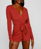Wrapped In Glamour Surplice Romper for 2023 festival outfits, festival dress, outfits for raves, concert outfits, and/or club outfits