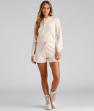 Lounge In Style Drawstring Shorts provides a stylish start to creating your best summer outfits of the season with on-trend details for 2023!