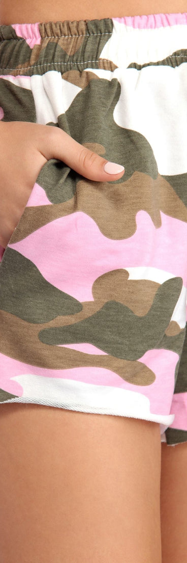 Under Cover Camouflage Shorts for 2022 festival outfits, festival dress, outfits for raves, concert outfits, and/or club outfits