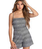 Stylish Plaid Tie Back Romper will help you dress the part in stylish holiday party attire, an outfit for a New Year’s Eve party, & dressy or cocktail attire for any event.
