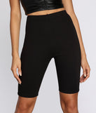 Feelin' Trendy Biker Shorts for 2023 festival outfits, festival dress, outfits for raves, concert outfits, and/or club outfits
