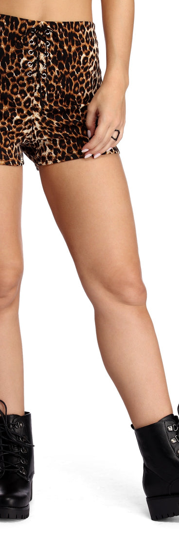 Spotted And Stylin' Shorts for 2022 festival outfits, festival dress, outfits for raves, concert outfits, and/or club outfits