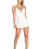 Here For Lace Sleeveless Romper for 2022 festival outfits, festival dress, outfits for raves, concert outfits, and/or club outfits
