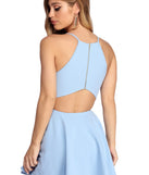 Flowy And Flirty Skater Romper for 2022 festival outfits, festival dress, outfits for raves, concert outfits, and/or club outfits