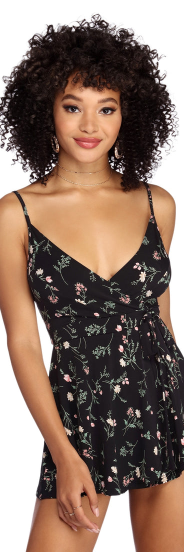 Reign In Floral Romper provides a stylish start to creating your best summer outfits of the season with on-trend details for 2023!