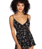 Reign In Floral Romper provides a stylish start to creating your best summer outfits of the season with on-trend details for 2023!