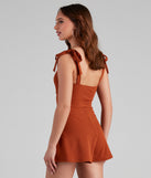 Day & Night Crepe Tie Strap Romper provides a stylish start to creating your best summer outfits of the season with on-trend details for 2023!