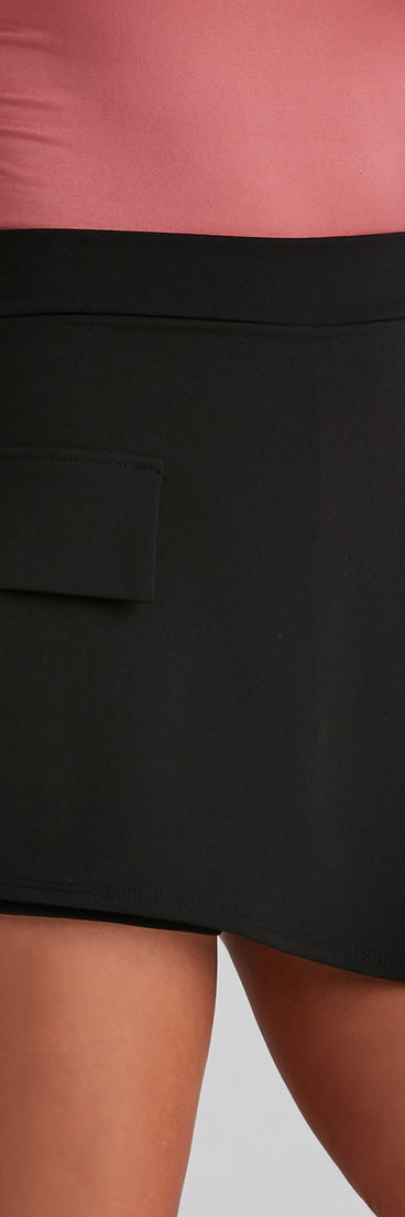 Elevated Chic Envelope Skort is a trendy pick to create 2023 festival outfits, festival dresses, outfits for concerts or raves, and complete your best party outfits!