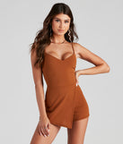Right On Cue Crepe Skort Romper provides a stylish start to creating your best summer outfits of the season with on-trend details for 2023!