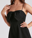 Sweetest Look Bow Detail Romper provides a stylish start to creating your best summer outfits of the season with on-trend details for 2023!