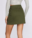 Major Babe Mini Moto Skirt