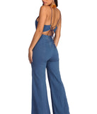 Boho Babe Jean Jumpsuit for 2023 festival outfits, festival dress, outfits for raves, concert outfits, and/or club outfits