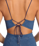 Boho Babe Jean Jumpsuit provides a stylish start to creating your best summer outfits of the season with on-trend details for 2023!