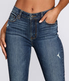 Clara High Rise Destructed Hem Skinny Jeans for 2022 festival outfits, festival dress, outfits for raves, concert outfits, and/or club outfits