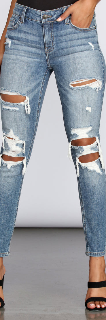 Josie Mid Rise Skinny Jeans for 2023 festival outfits, festival dress, outfits for raves, concert outfits, and/or club outfits