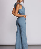 Go Wide Denim Jumpsuit for 2022 festival outfits, festival dress, outfits for raves, concert outfits, and/or club outfits
