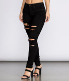 Jude Mid Rise Distressed Skinny Ankle Jeans for 2023 festival outfits, festival dress, outfits for raves, concert outfits, and/or club outfits