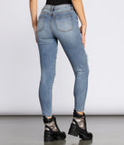 Clara High Rise Destructed Skinny Crop Jeans provides a stylish start to creating your best summer outfits of the season with on-trend details for 2023!