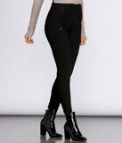 High Rise Skinny Cropped Jeans for 2023 festival outfits, festival dress, outfits for raves, concert outfits, and/or club outfits