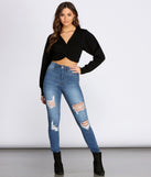High Rise Super Destructed Skinny Jeans for 2022 festival outfits, festival dress, outfits for raves, concert outfits, and/or club outfits