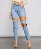 High Waist Trendy Cut Out Skinny Jeans is a trendy pick to create 2023 festival outfits, festival dresses, outfits for concerts or raves, and complete your best party outfits!
