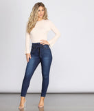 High Rise Paper Bag Skinny Jeans provides a stylish start to creating your best summer outfits of the season with on-trend details for 2023!