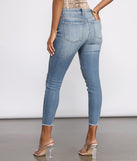 Clara High Rise Destructed Skinny Crop Jeans provides a stylish start to creating your best summer outfits of the season with on-trend details for 2023!