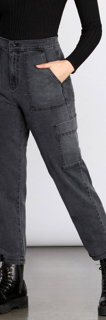 Casual Cutie Cargo Style Pants for 2023 festival outfits, festival dress, outfits for raves, concert outfits, and/or club outfits