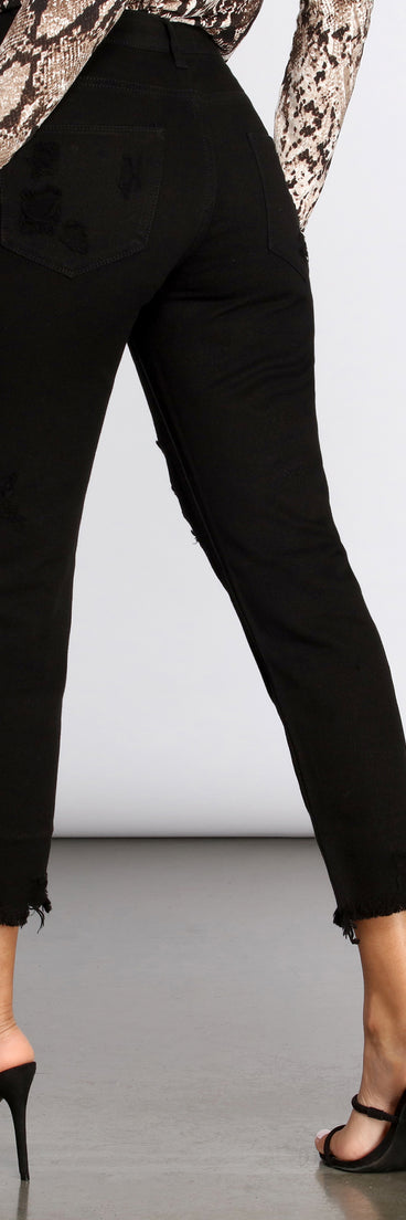 High Rise Distressed Skinny Jeans for 2022 festival outfits, festival dress, outfits for raves, concert outfits, and/or club outfits