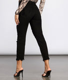 High Rise Distressed Skinny Jeans for 2022 festival outfits, festival dress, outfits for raves, concert outfits, and/or club outfits