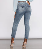 High Rise Distressed Tapered Jeans provides a stylish start to creating your best summer outfits of the season with on-trend details for 2023!