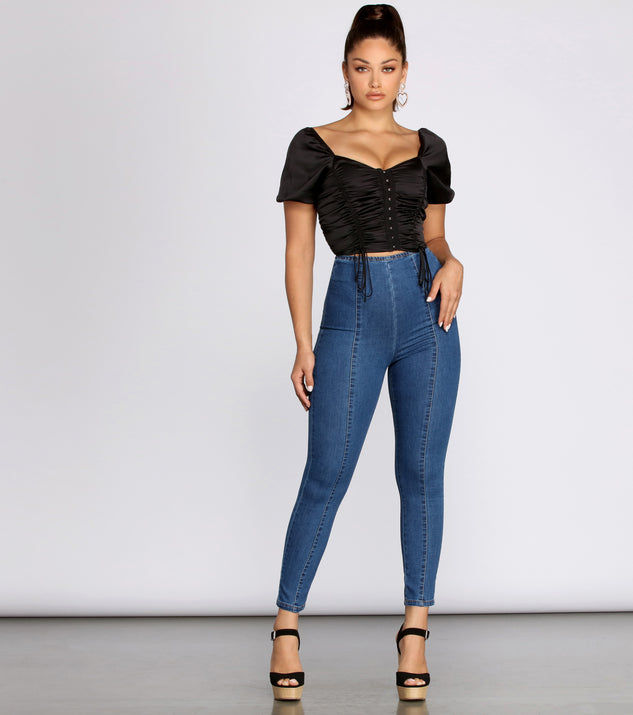 週末最終セール❣️美品⭐️digne high-waist pants 02 High Waist Denim Skinny Pants | Windsor