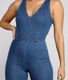 Denim Diva Sleeveless Catsuit provides a stylish start to creating your best summer outfits of the season with on-trend details for 2023!