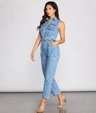 Just Being Me Utility Denim Jumpsuit is a trendy pick to create 2023 festival outfits, festival dresses, outfits for concerts or raves, and complete your best party outfits!
