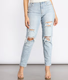 Rocky High Rise Destructed Boyfriend Jeans provides a stylish start to creating your best summer outfits of the season with on-trend details for 2023!