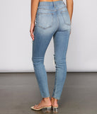 Bella Super High-Rise Destructed Skinny Jeans provides a stylish start to creating your best summer outfits of the season with on-trend details for 2023!