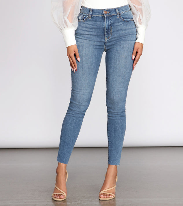 Back to Basics High Waist Jeans for 2023 festival outfits, festival dress, outfits for raves, concert outfits, and/or club outfits