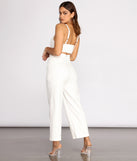 Do It All Strap Open Back Denim Jumpsuit provides a stylish start to creating your best summer outfits of the season with on-trend details for 2023!