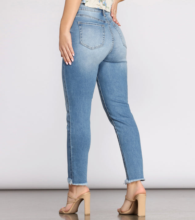 Best frayed hem jeans sale