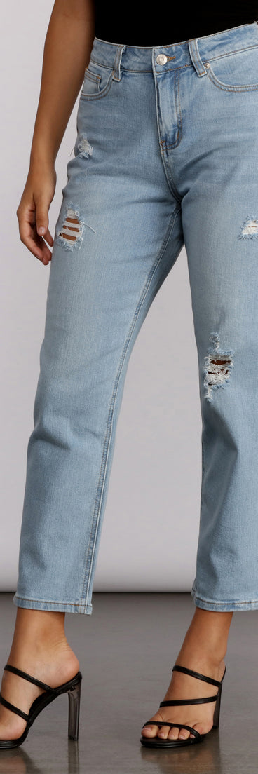 Casual Vibes High Waist Jeans for 2023 festival outfits, festival dress, outfits for raves, concert outfits, and/or club outfits