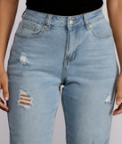 Casual Vibes High Waist Jeans for 2023 festival outfits, festival dress, outfits for raves, concert outfits, and/or club outfits