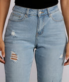 Casual Vibes High Waist Jeans for 2023 festival outfits, festival dress, outfits for raves, concert outfits, and/or club outfits